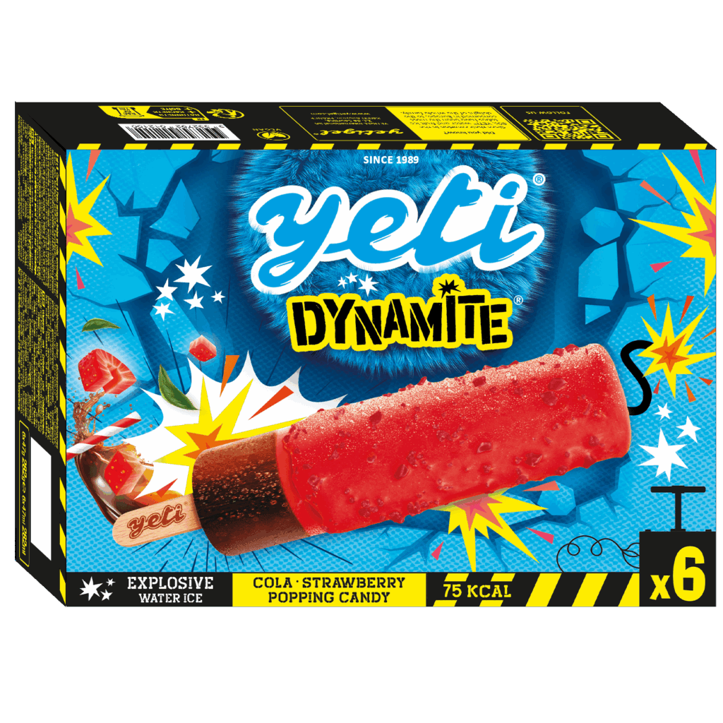 YETI, ice lollie, glace à l'eau, ice cream, french, popsicle