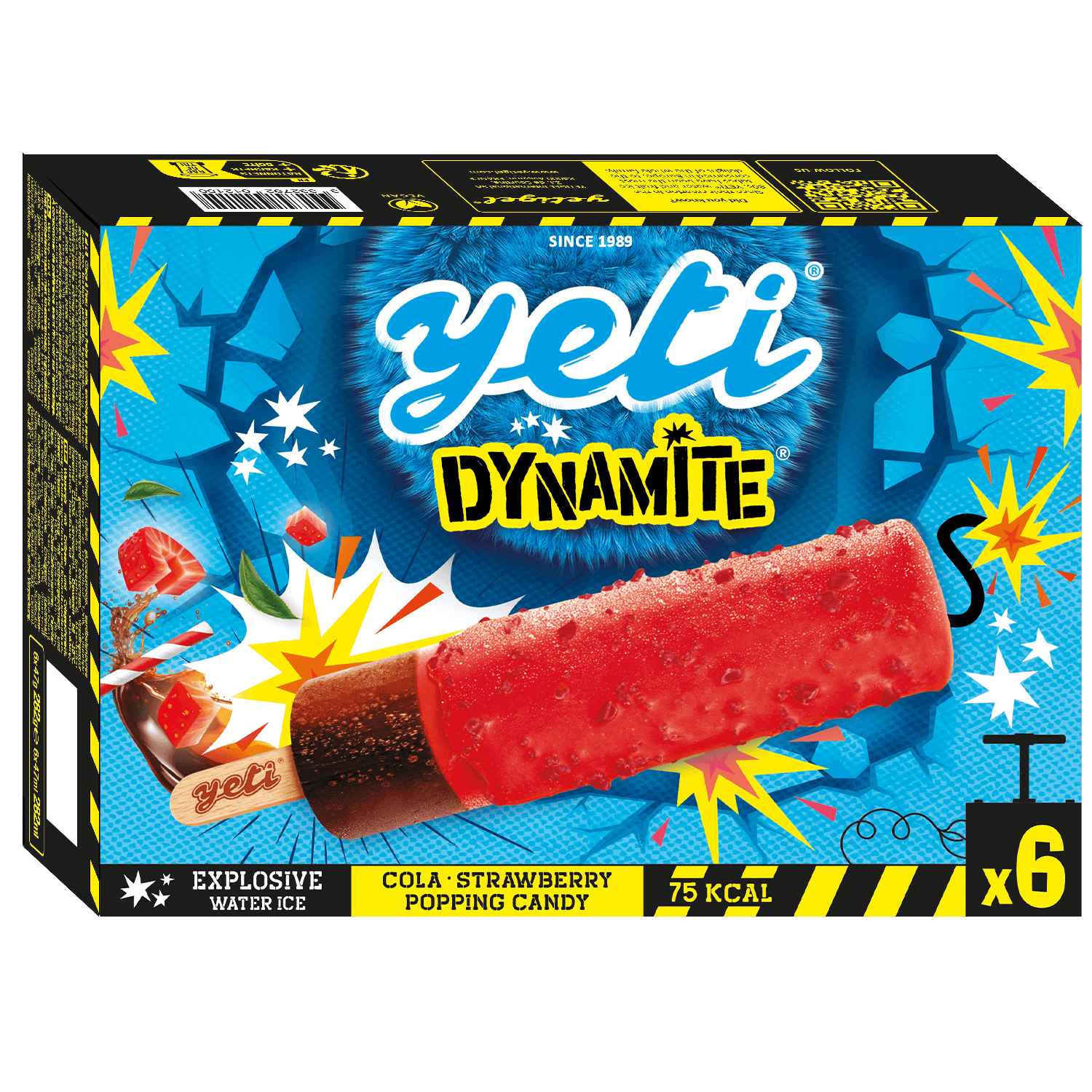 YETI, ice lollie, glace à l'eau, ice cream, french, popsicle